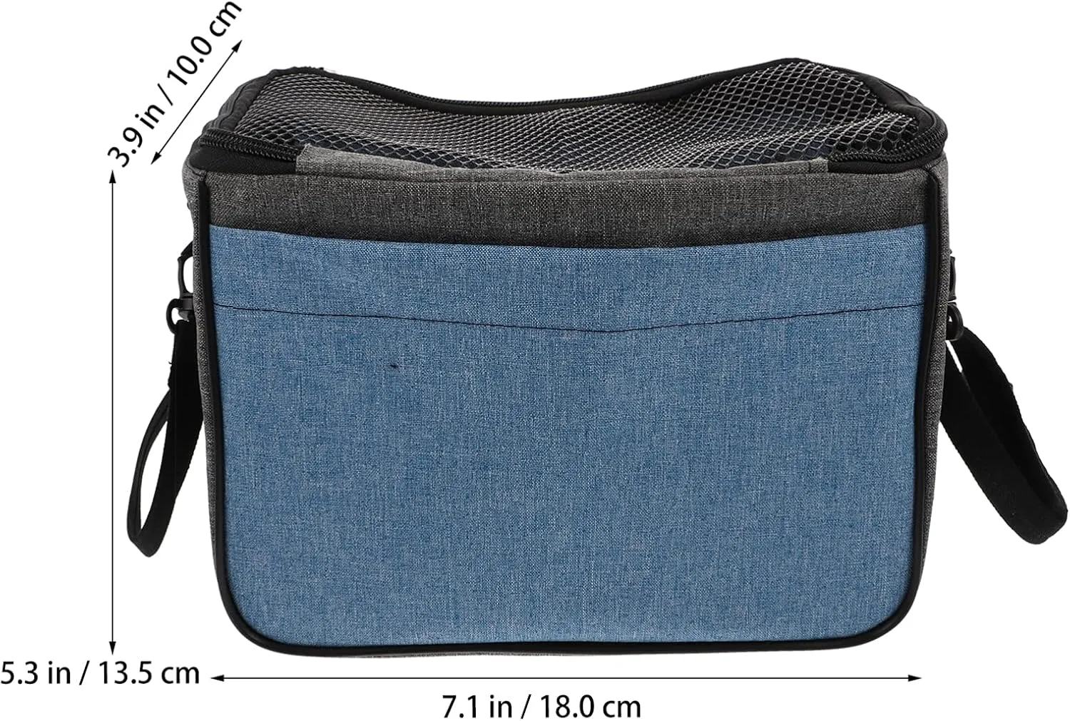Hamster Carrier Bag: Small Animal Portable Outgoing Bag Transport Pouch with Breathable Mesh Top for Hamster Rat Gerbils Sugar Glider Gecko Hedgehog
