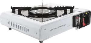 HANABASS Portable Gas Stove Outdoor Wok Stove Multi-Function BBQ Camping Supply