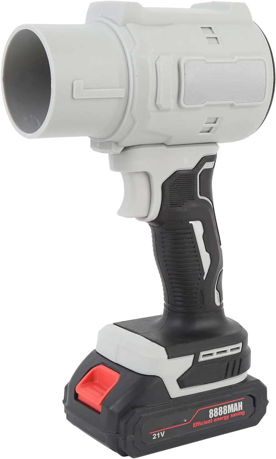 Handheld Electric Dust Blower, Multifunctional Small Cordless Leaf Blower High Hardness Portable for Camping (US Plug)