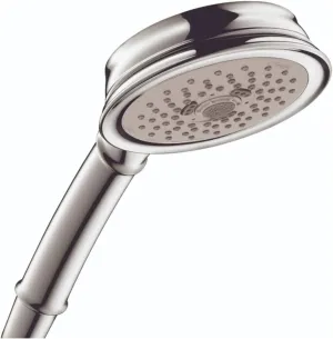 Hansgrohe Croma 100 Classic 5-inch Classic Handheld Shower Head 3-Spray in Chrome, 04932000