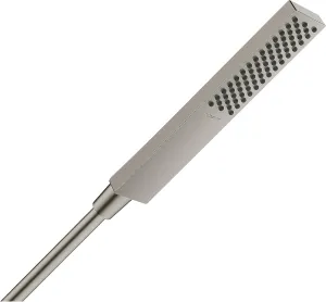 hansgrohe Pulsify E 2-inch Modern Handheld Shower Head 1-Spray PowderRain in Brushed Nickel, 24322821, 2.5 GPM