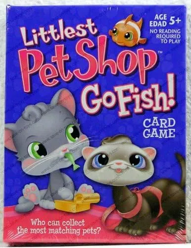 Hasbro Littlest Pet Shop Go Fish Card Game