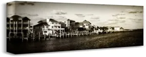 Hausenflock, Alan 24x8 Gallery Wrapped Stretched Canvas Art Titled: North River Channel
