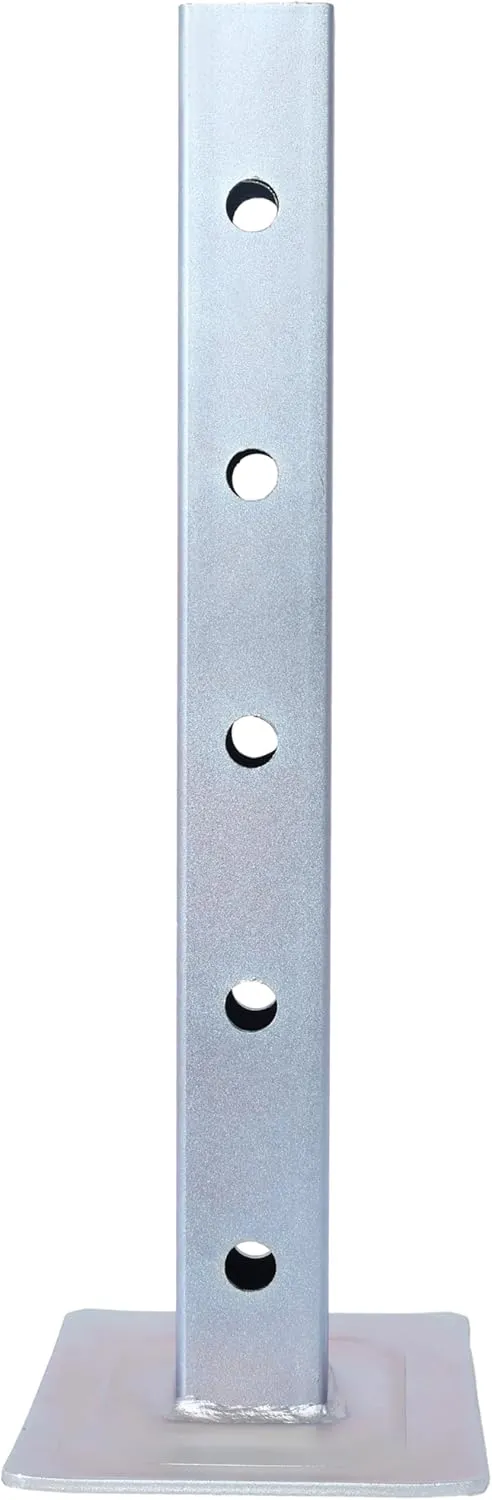 Heavy Duty 8,000 lbs. top Wind Weld on Square Tube Drop Leg Jack Boat Trailer Jack (8000lbs)