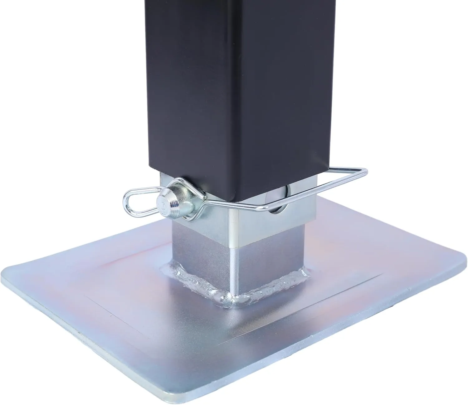 Heavy Duty 8,000 lbs. top Wind Weld on Square Tube Drop Leg Jack Boat Trailer Jack (8000lbs)
