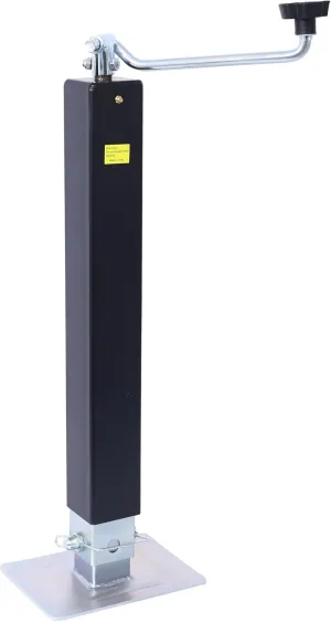 Heavy Duty 8,000 lbs. top Wind Weld on Square Tube Drop Leg Jack Boat Trailer Jack (8000lbs)