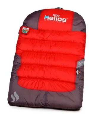 Helios Trail Barker Red Travel Dog Bed