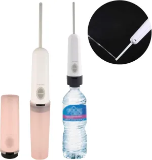Hibbent Portable Bidet for Travel, High Pressure Handheld Electric Bidet Sprayer, Rechargeable Travel Bidet for Women & Men, Personal Hygiene Cleaning, Soothing Postpartum Care, perineal, Pink