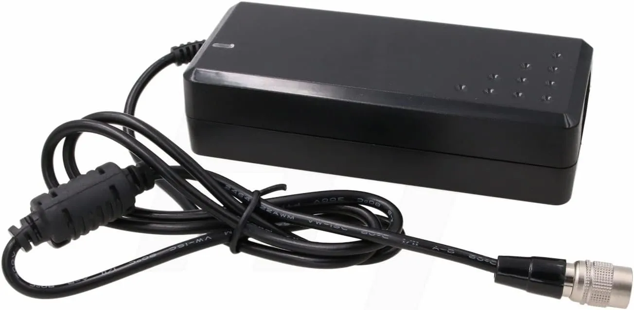 Hirose 6 Pin 12V AC DC Power Supply Adapter for Jai GO, Basler Camera ace GigE, Aviator CL, Racer, Runner, Imaging Source GigE, AVT Mako U 24W