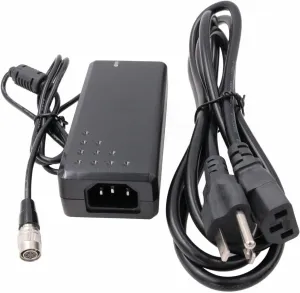 Hirose 6 Pin 12V AC DC Power Supply Adapter for Jai GO, Basler Camera ace GigE, Aviator CL, Racer, Runner, Imaging Source GigE, AVT Mako U 24W