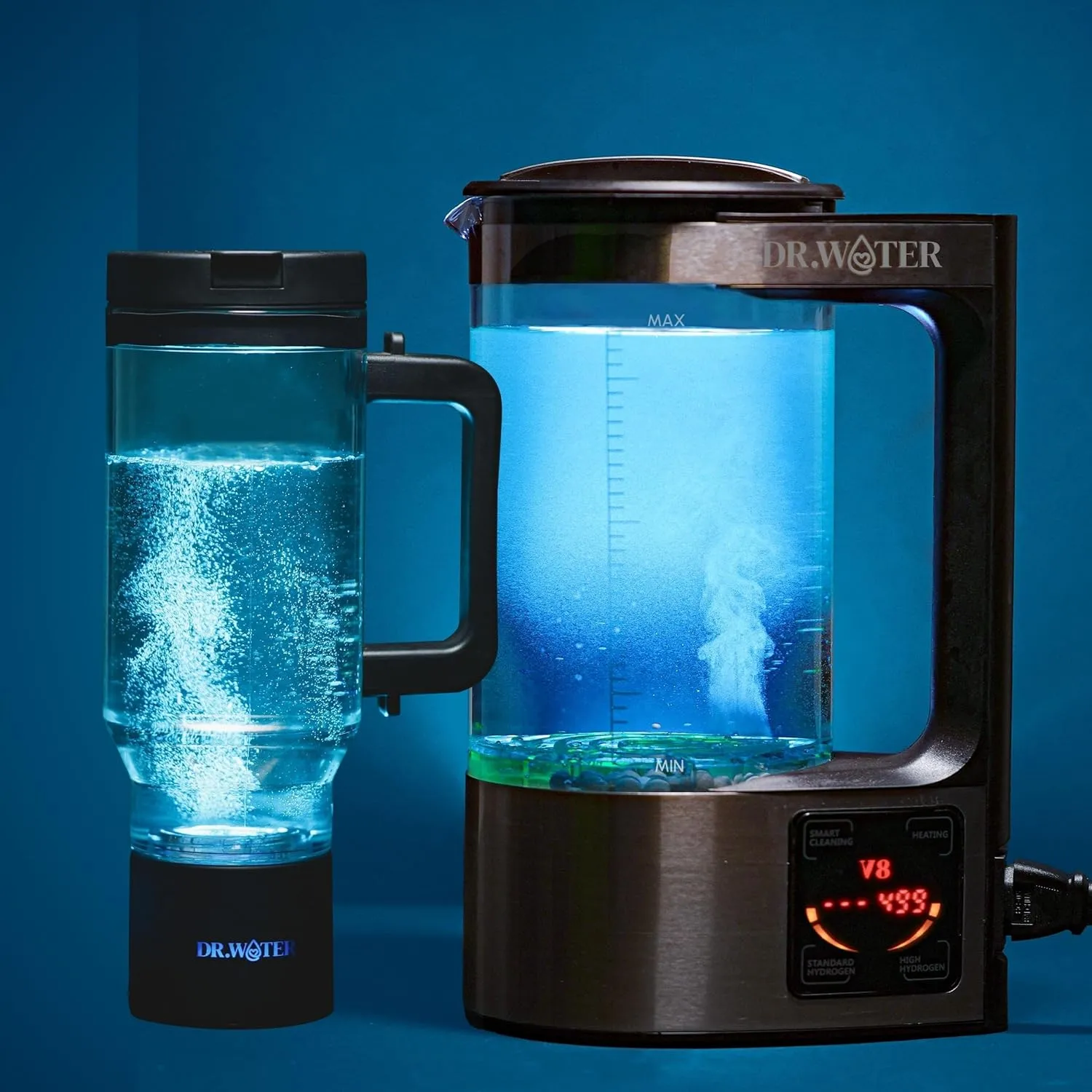 HydroKettle   HydroTumbler Bundle - Water Hydrogenator at Home and on the go!