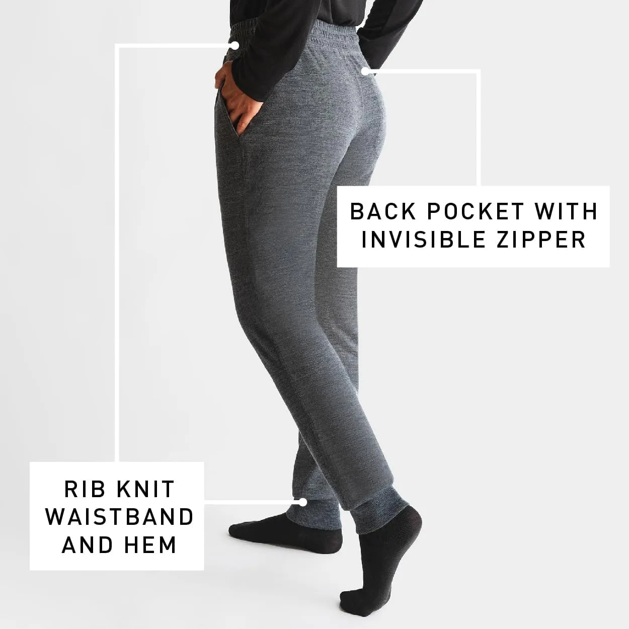 IBEX Merino Wool Nomad Joggers for Women | Lightweight & Moisture-Wicking Sweatpants Ideal for Jogging, Travel