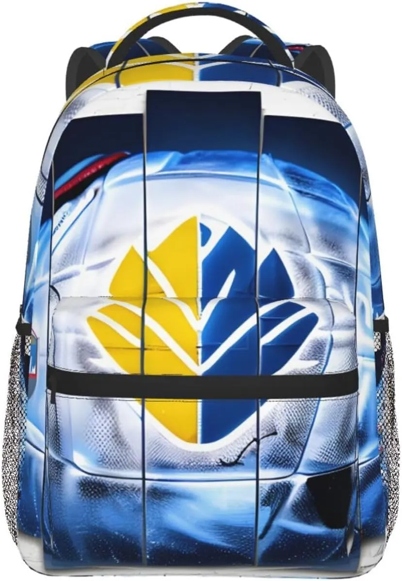 Ice Hockey Art Pattern Print Laptop Backpack Stylish Bookbag College Daypack Travel Business Work Bag For Men Women