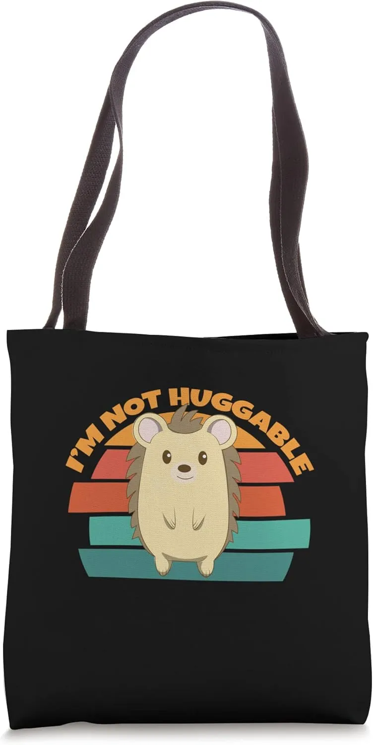 I'm Not Huggable Quill Porcupine Tote Bag