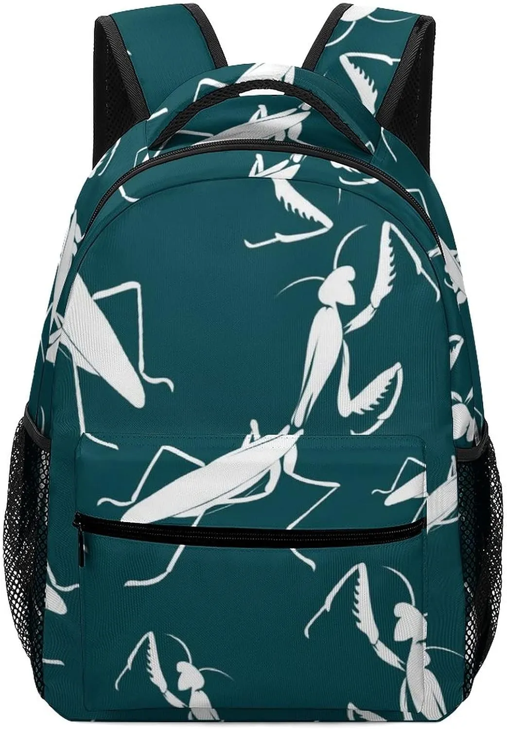 Insect Mantis Travel Backpack Lightweight Shoulder Bag Daypack for Work Office