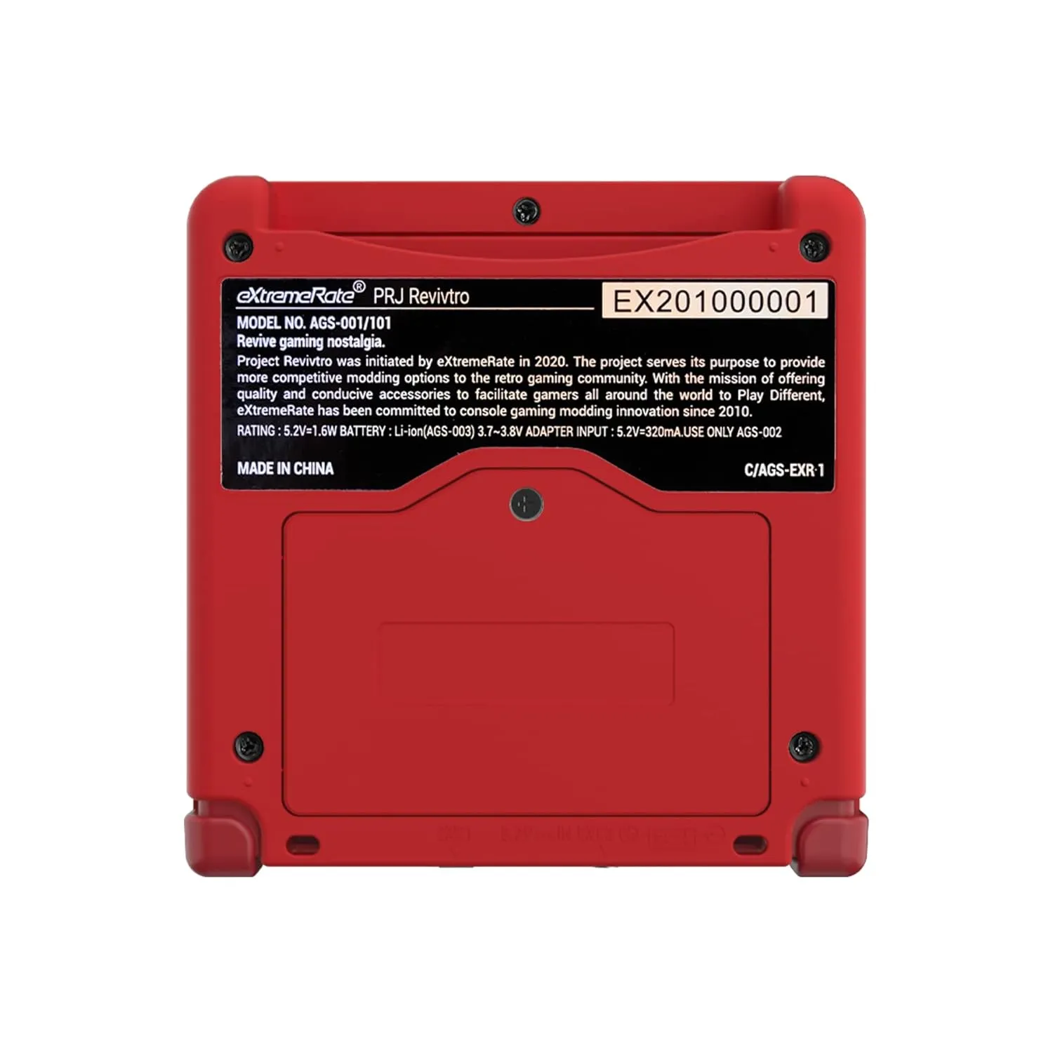 IPS Ready Upgraded eXtremeRate Monster Index Console Style Custom Replacement Housing Shell for Gameboy Advance SP GBA SP – Compatible with Both IPS & Standard LCD – Console & Screen NOT Included
