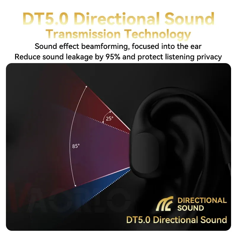 #IPX8 Waterproof Bone Conduction Wireless Headphone Bluetooth 5.4 32GB RAM MP3 Player HIFI Music Sport Swimming Headset With Mic