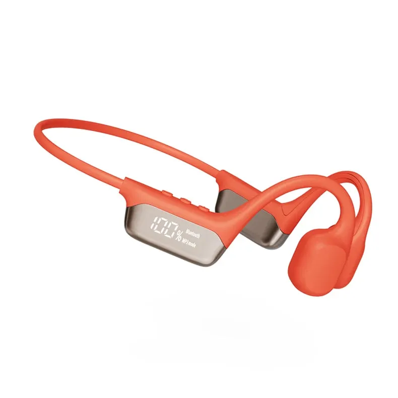#IPX8 Waterproof Bone Conduction Wireless Headphone Bluetooth 5.4 32GB RAM MP3 Player HIFI Music Sport Swimming Headset With Mic