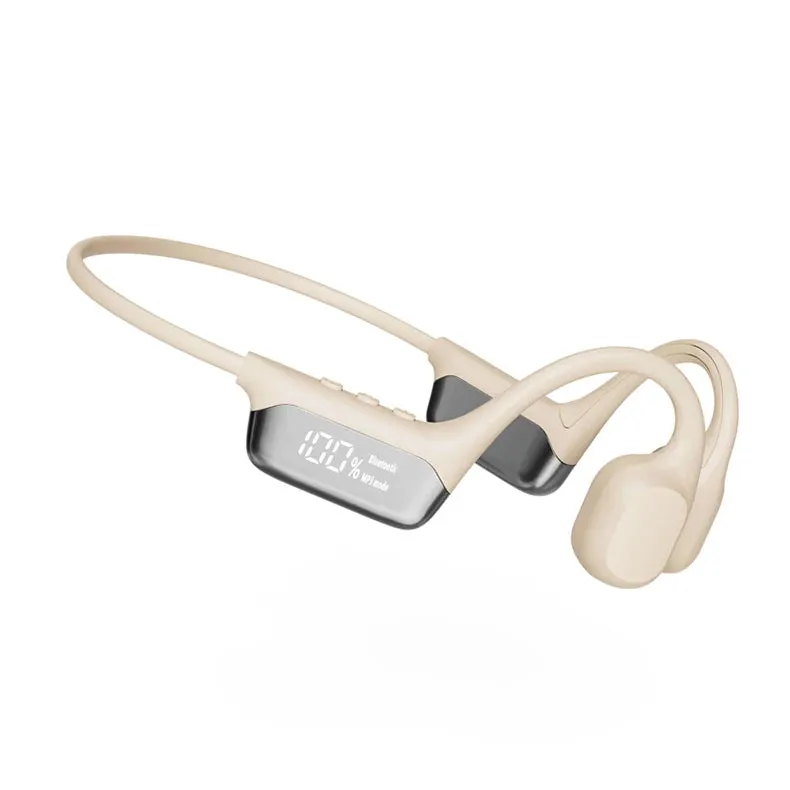 #IPX8 Waterproof Bone Conduction Wireless Headphone Bluetooth 5.4 32GB RAM MP3 Player HIFI Music Sport Swimming Headset With Mic