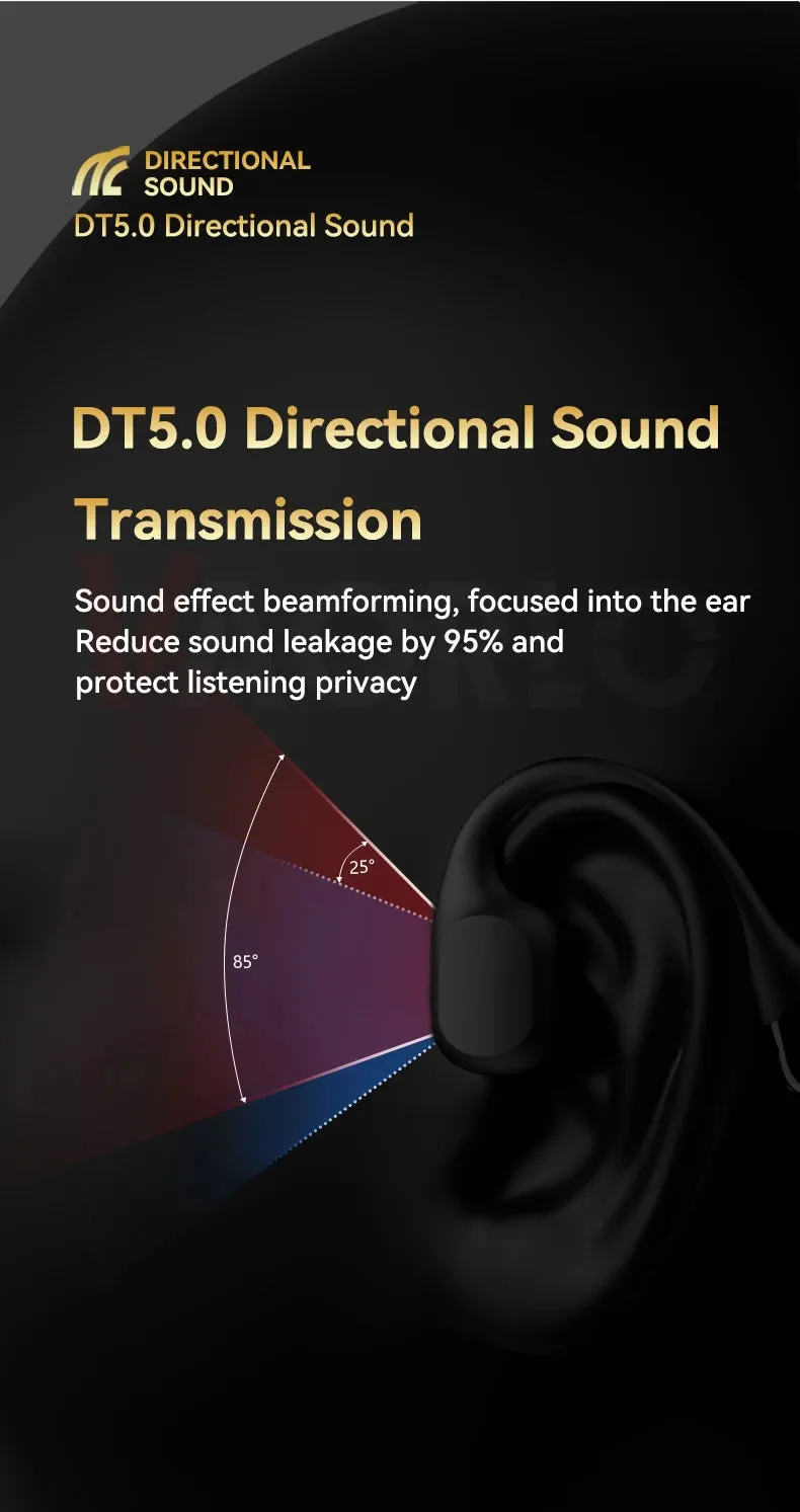 #IPX8 Waterproof Bone Conduction Wireless Headphone Bluetooth 5.4 32GB RAM MP3 Player HIFI Music Sport Swimming Headset With Mic