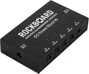 ISO Power Block V6 - Isolated Multi Power Supply (5x 9v = 1x 18v, Linkable)