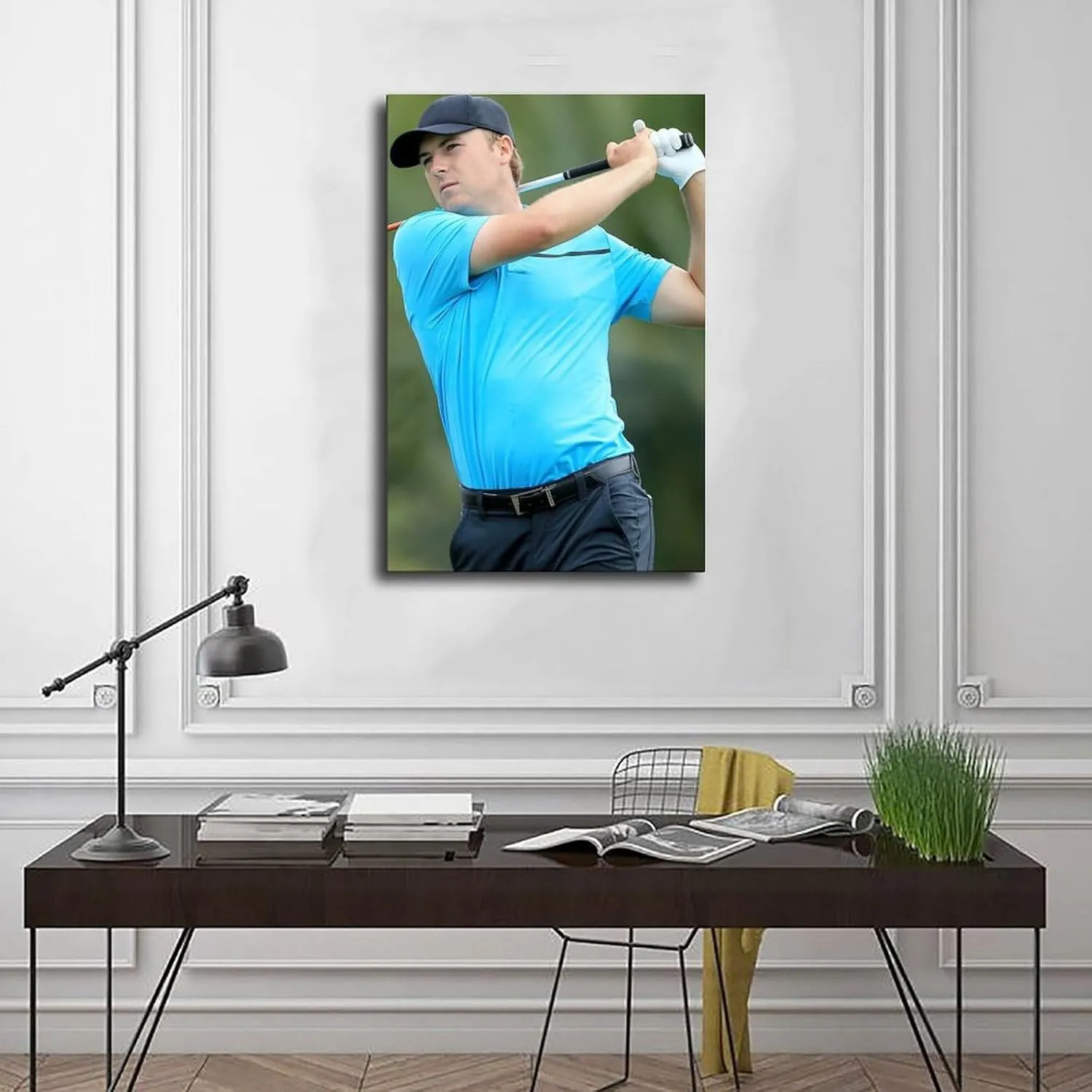 Jordan Spieth Golf Poster23 Canvas Poster Wall Art Decor Print Picture Paintings for Living Room Bedroom Decoration Unframe:24x36inch(60x90cm)