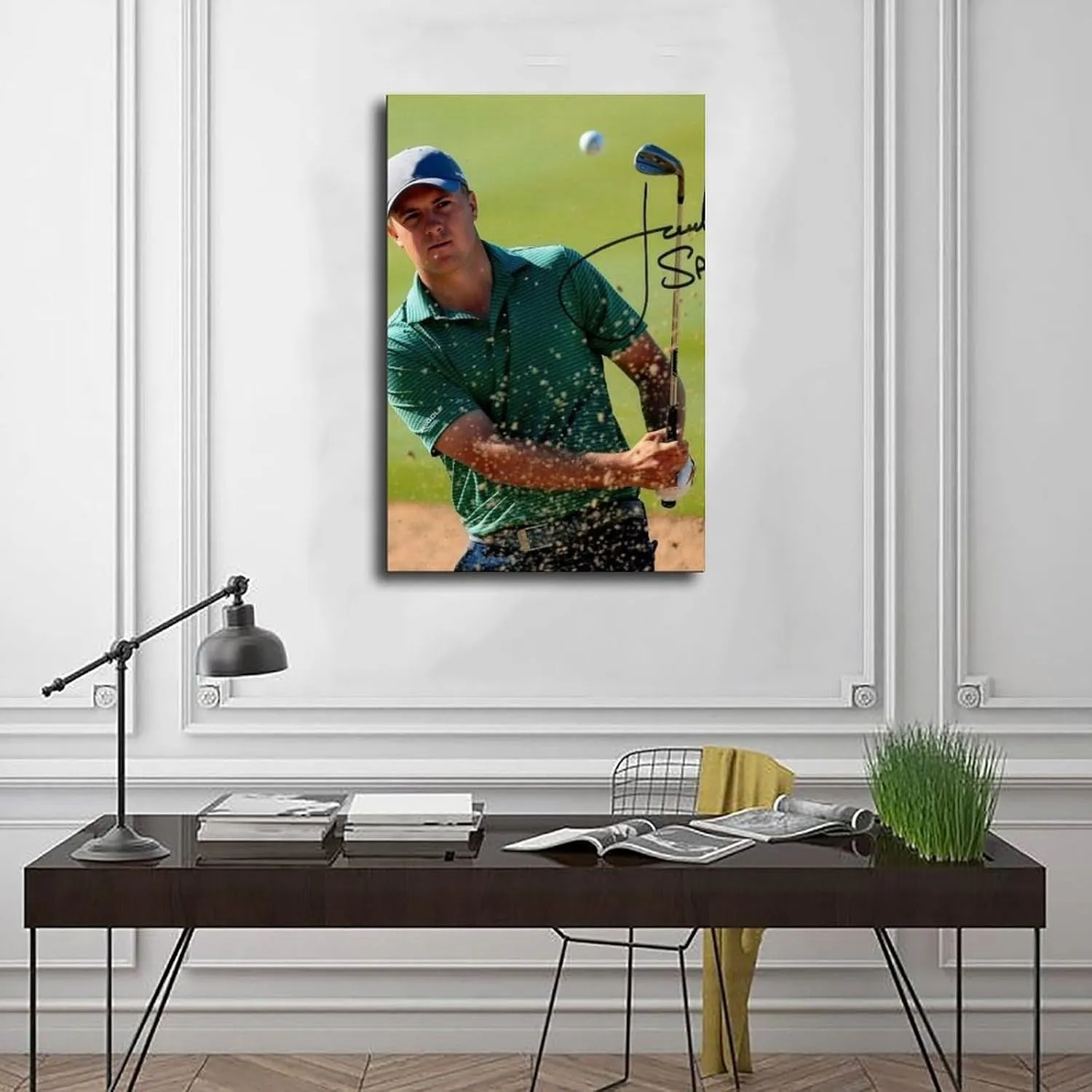 Jordan Spieth Golf Poster37 Canvas Poster Bedroom Decor Sports Landscape Office Room Decor Gift Unframe:24x36inch(60x90cm)