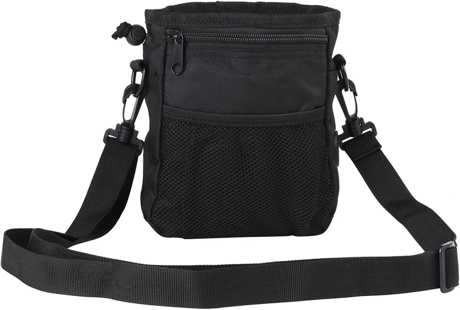 JTLB Pet Treat Bag Dog Obedience Training Food Storage Bag Metal Clip Belt Shoulder Strap Holder