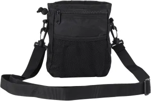 JTLB Pet Treat Bag Dog Obedience Training Food Storage Bag Metal Clip Belt Shoulder Strap Holder