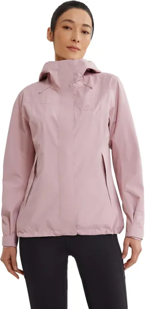 KAILAS Women's Raincoat Outdoor Hardshell Jacket Packable Lightweight Waterproof Hooded Jacket Hiking Travel
