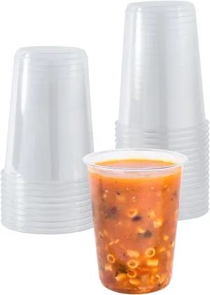 Karat 32oz PET Round Deli Container (117mm), FP-DC32-PET - 500 ct