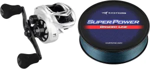 KastKing Kapstan Elite 300 Baitcasting Fishing Reel & KastKing Superpower Braided Fishing Line