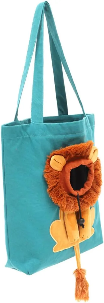 KESYOO Cat Carrier Bag Portable Canvas Pet Travel Shoulder Bag for Dogs and Cats Convenient Outdoor Carrying Tote Air Circulation Design Lake