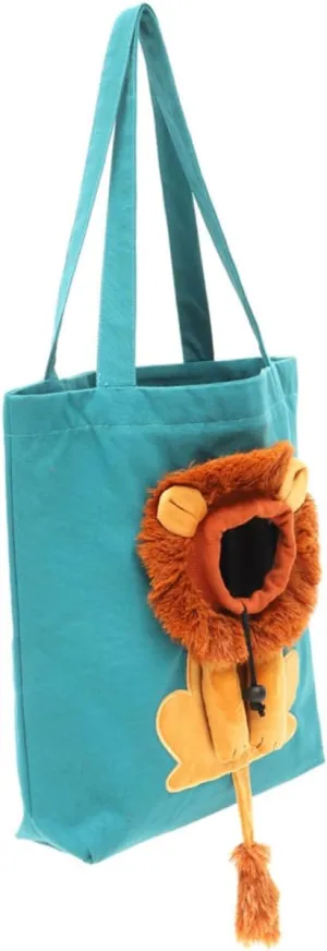 KESYOO Cat Carrier Bag Portable Canvas Pet Travel Shoulder Bag for Dogs and Cats Convenient Outdoor Carrying Tote Air Circulation Design Lake