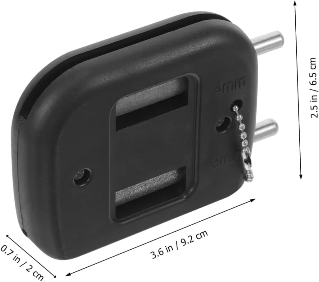 KESYOO Sharpener Ice Skates Skate Sharpening Tool Skate Sharpener Tool Ice Shoe Grindstone Hockey Skate