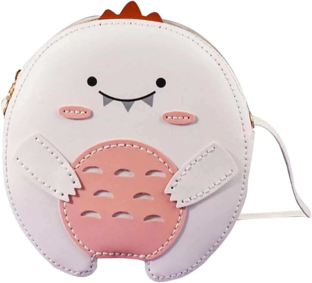 Kisangel 1Set DIY Bag Making Kit Adorable Dinosaur Shoulder Bag Supplies for Beginners Professionals for Craft Activities Parent Interaction Easy to Use Materials