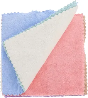 Kisangel 6Pcs Multi Use Pet Shower Towels for Guinea Pigs and Hamsters Soft Coral Fleece Blankets Durable and Fast Drying Bedding Mats Cozy Liners for Animal Cages