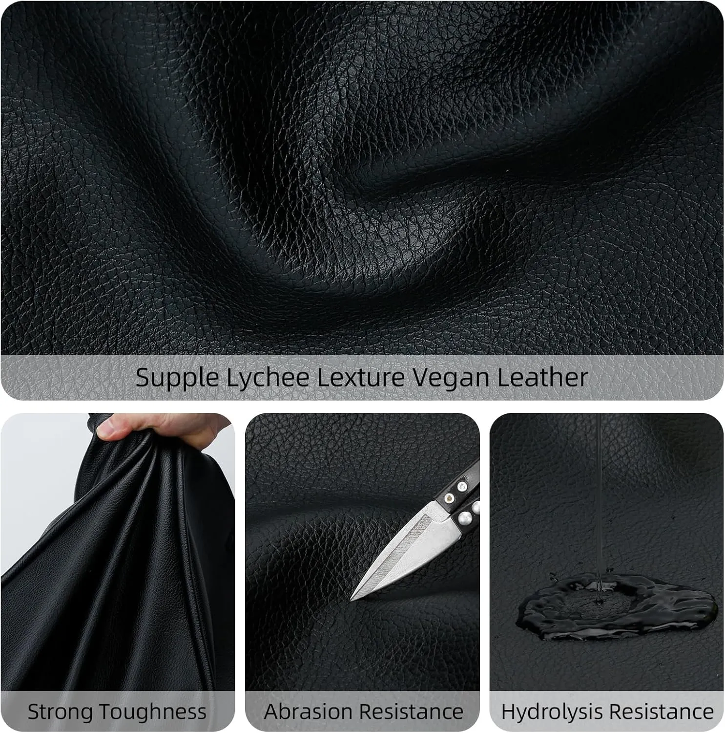 KKXIU Tote Bag for Women Vegan Leather Shoulder Purse Large Capacity Travel Bag