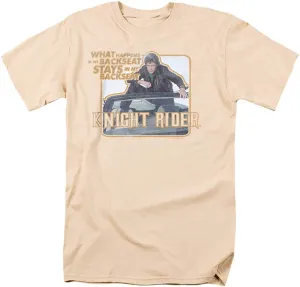 Knight Rider Back Seat Unisex Adult T Shirt