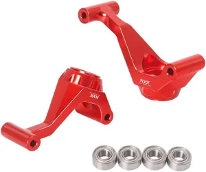 KYX Racing Aluminum Rear Suspension Stub Axle Carriers Upgrades Parts Accessories for 1/10 Rc Crawler Tamiya Hotshot II