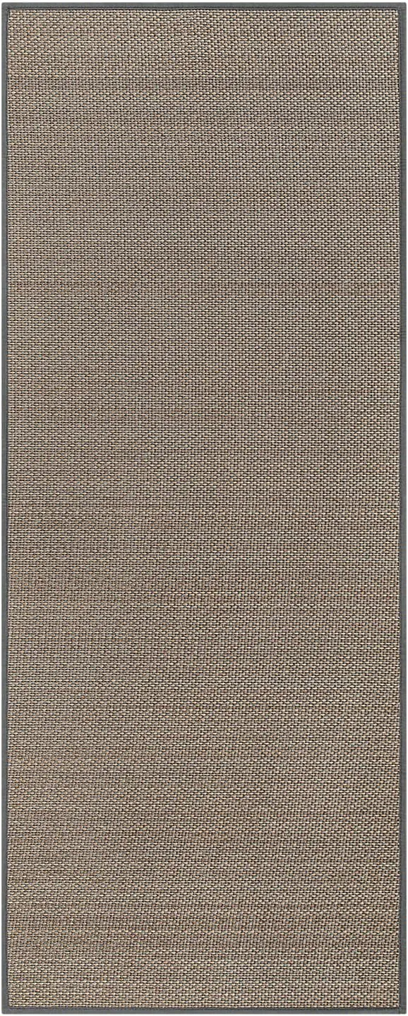 Lahome Farmhouse Entryway Runner, 2x5 Hallway Runner Rug Non Slip Kitchen Mats for Floor, Washable Neutral Non Shedding Floor Carpet for Entry Bathroom, Grey