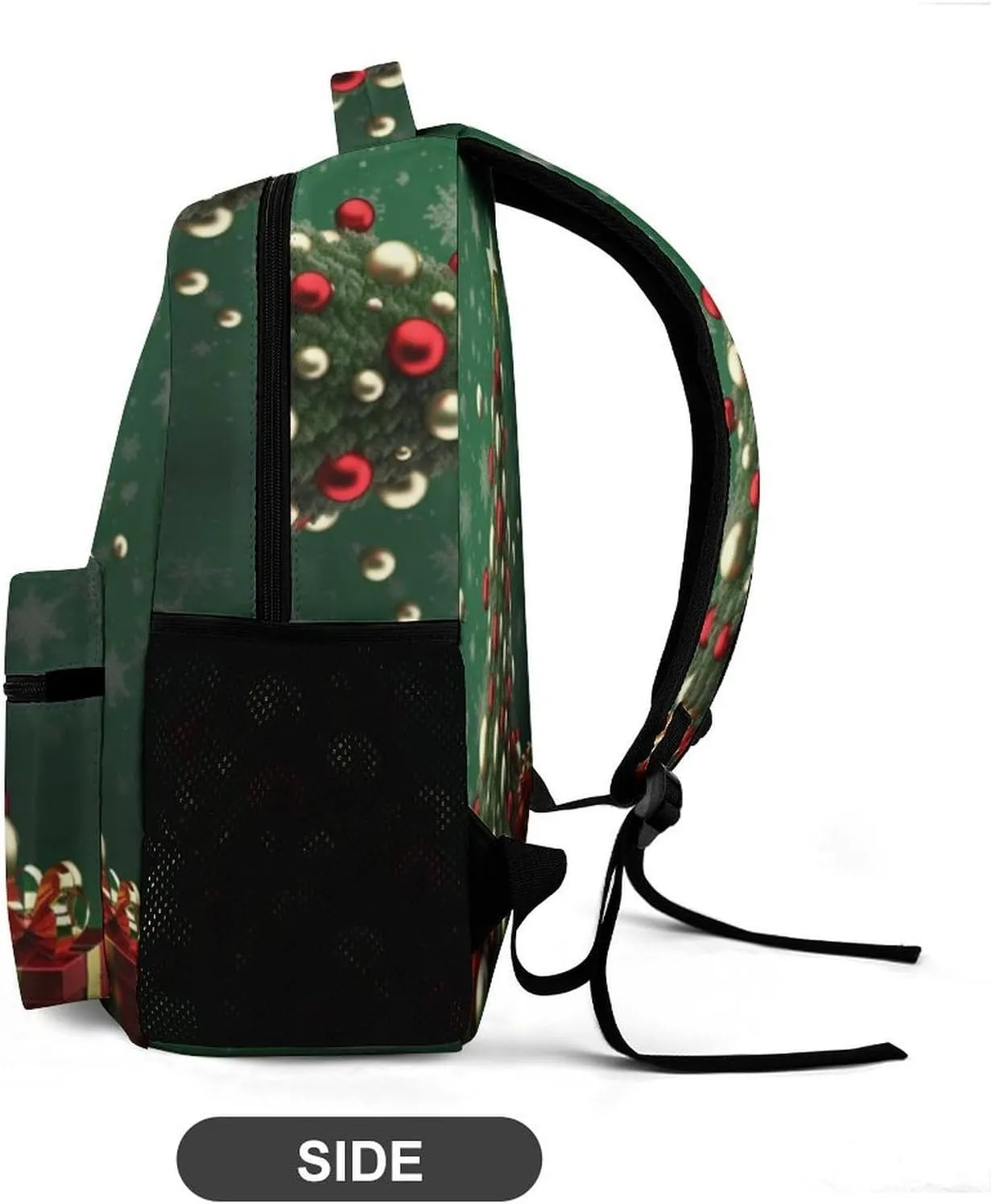 Laptop Backpack for Travel Daypack Computer Bag Work Round Ball Christmas Tree Back Pack Nurse Bag for Hiking