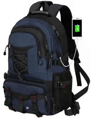 Large Capacity Multi Compartment Waterproof Travel Bag with Hiking Backpack