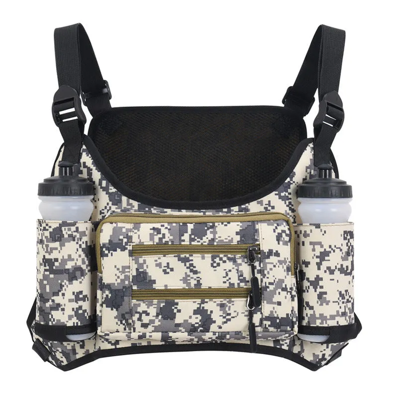Large Capacity Multifunctional Vest Waterproof Nylon Bags