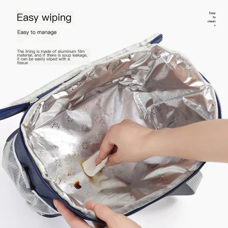 Large Capacity Waterproof Lunch Bags