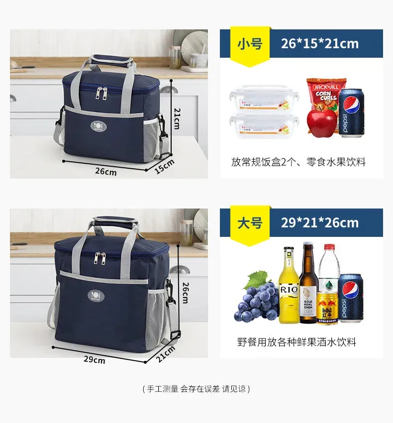Large Capacity Waterproof Lunch Bags