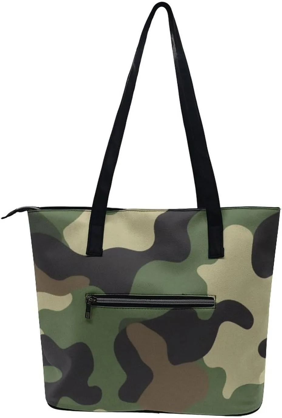 Large Leather Handbag Unisex Travel Lightweight Tote Bag For Daily Use