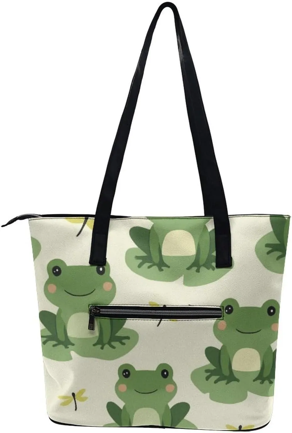 Large Leather Handbag Unisex Travel Lightweight Tote Bag For Daily Use