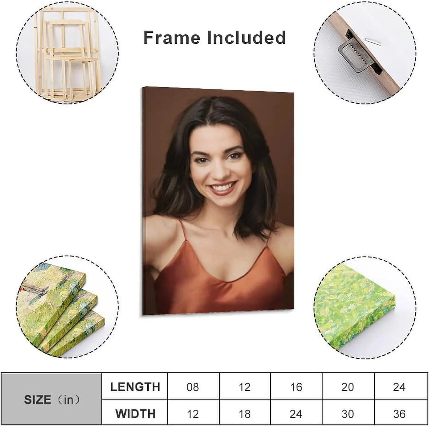 Lauren LaVera Poster (15) Canvas Art Poster And Wall Art Picture Print Modern Family Bedroom Decor Posters 12x18inch(30x45cm)