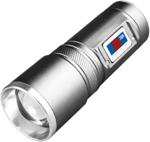 LED Flashlight - Handheld, 3 Modes, High Lumen, Zoomable, Water Resistant, Flash Light - Camping Accessories, Emergency Gear, Flashlights for hu∩ting, Camping, Emergencies